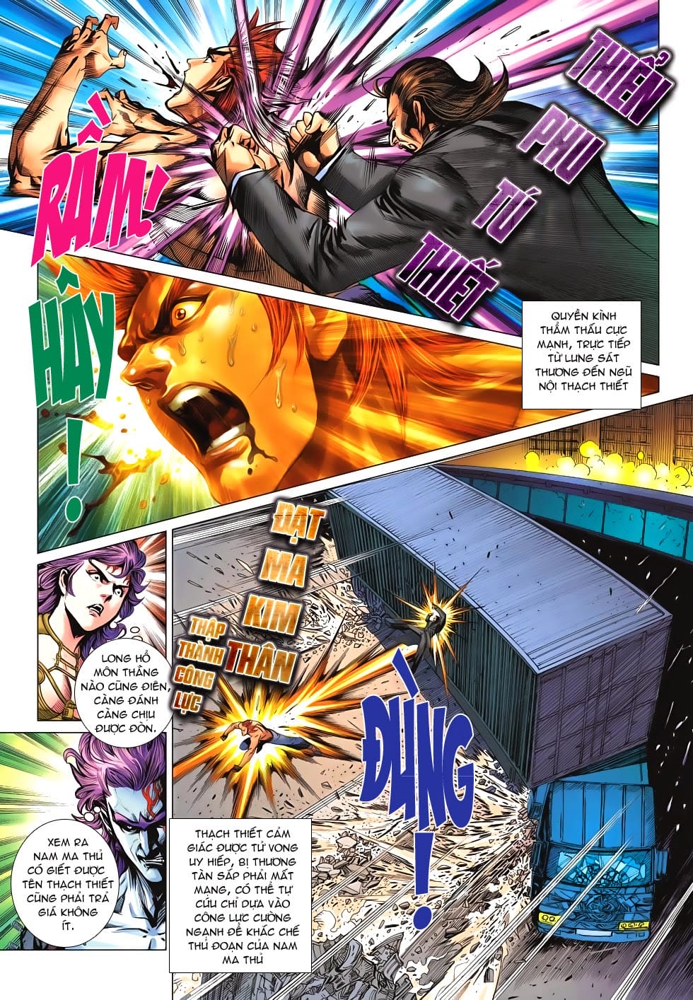 Truyện Tranh Tân Tác Long Hổ Môn trang 4