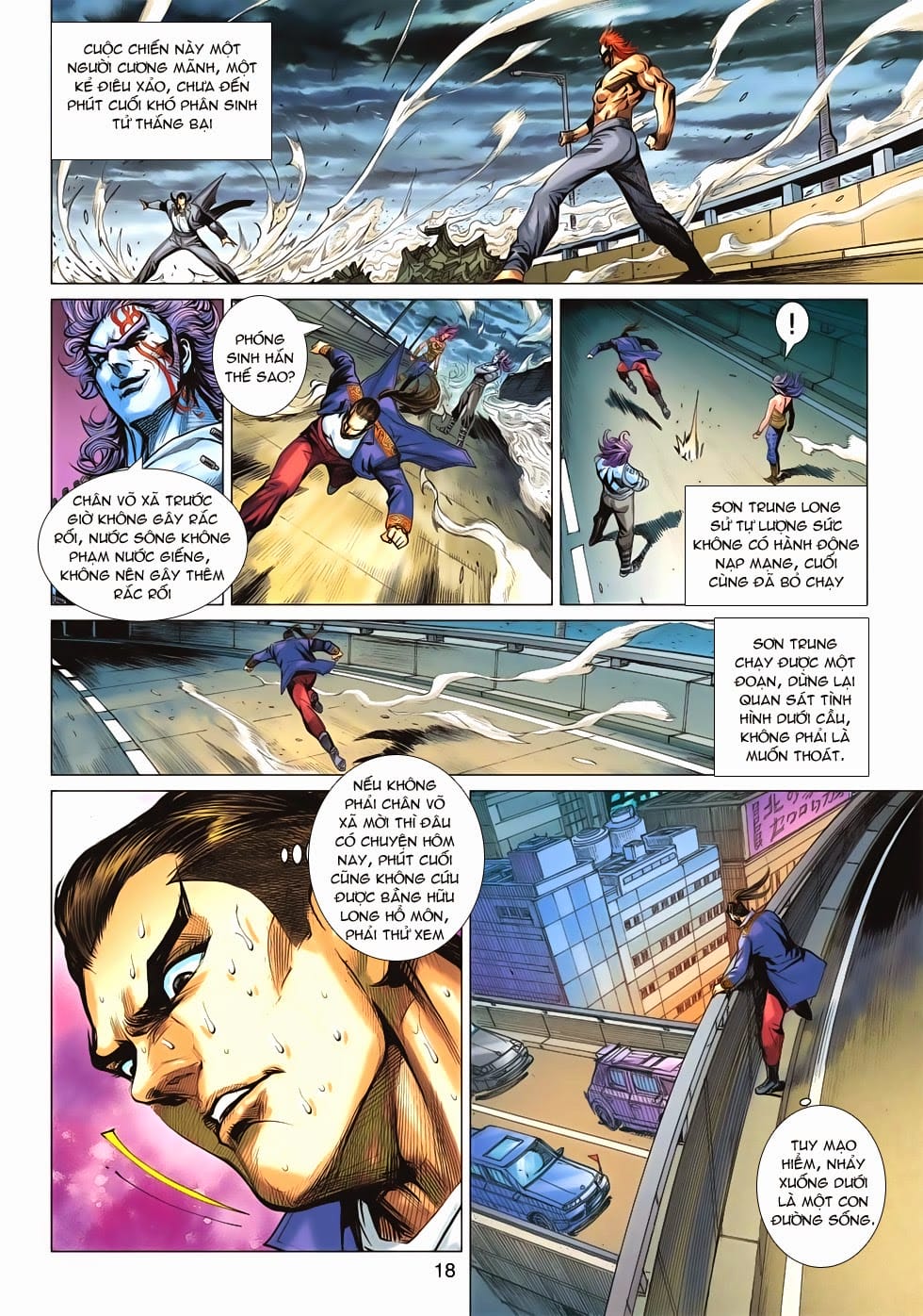 Truyện Tranh Tân Tác Long Hổ Môn trang 4