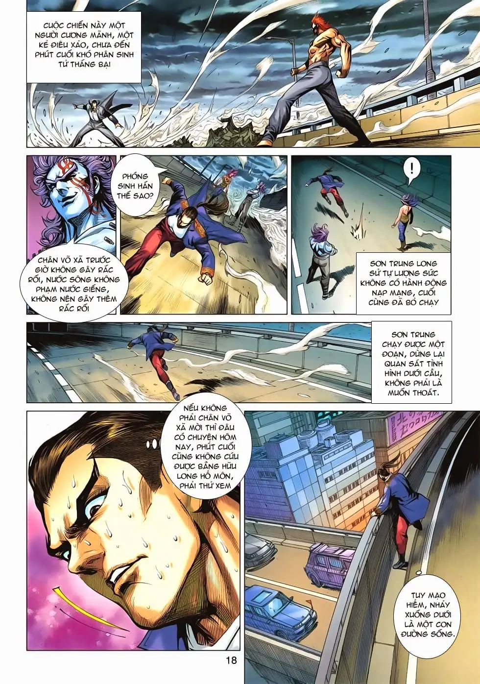 Truyện Tranh Tân Tác Long Hổ Môn trang 4