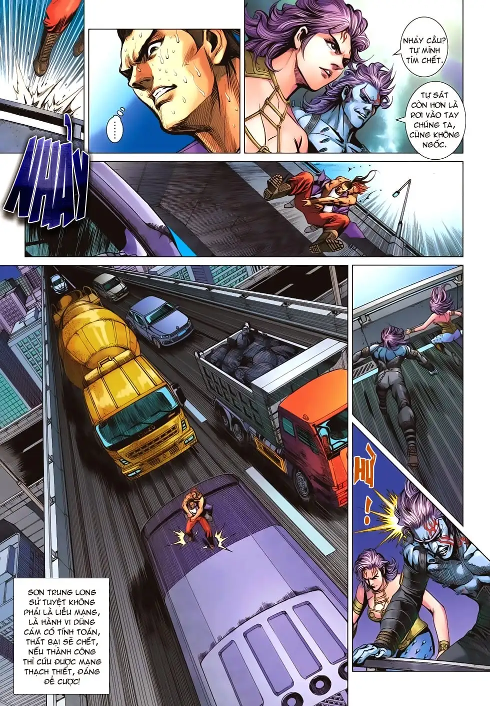 Truyện Tranh Tân Tác Long Hổ Môn trang 4