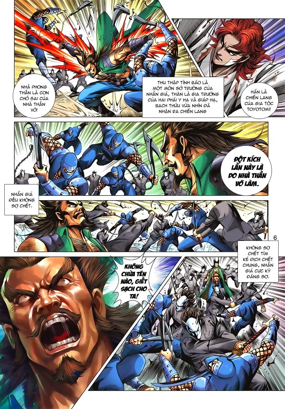 Truyện Tranh Tân Tác Long Hổ Môn trang 4