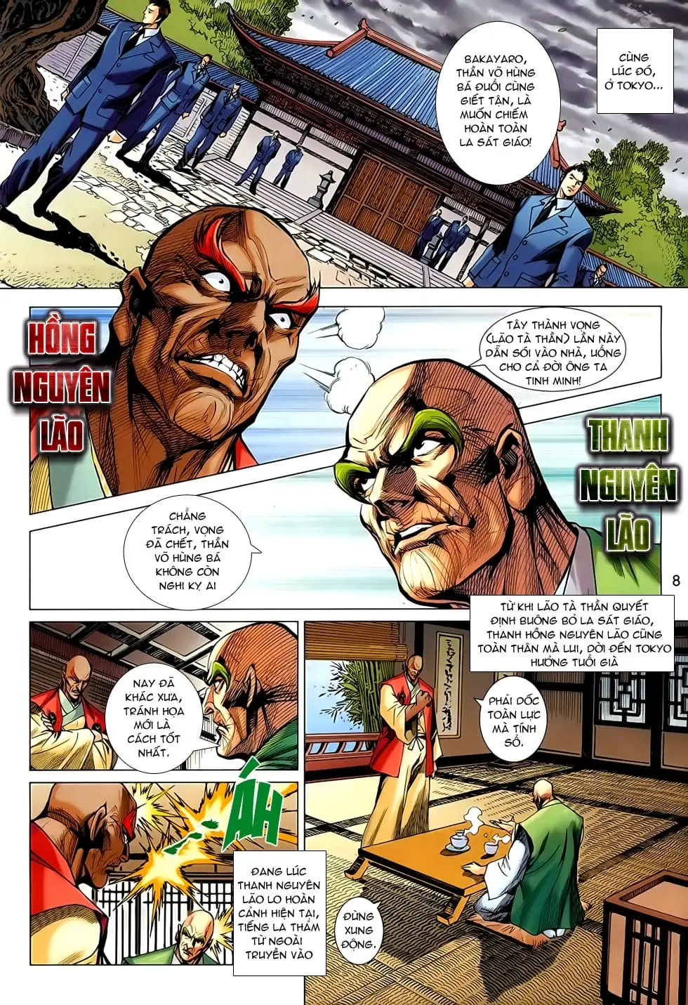 Truyện Tranh Tân Tác Long Hổ Môn trang 4