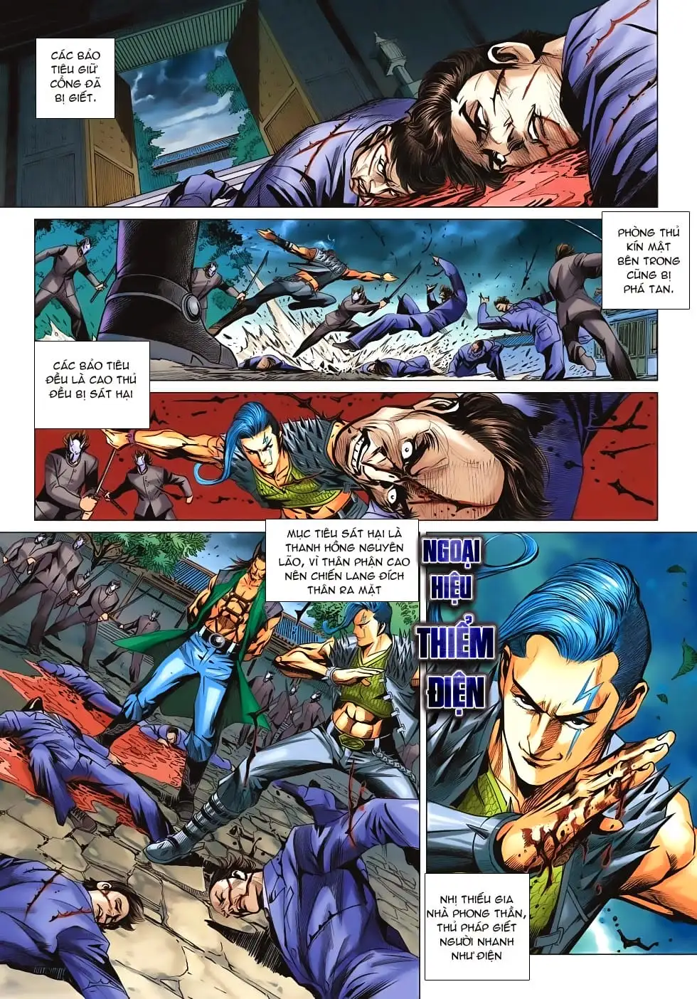 Truyện Tranh Tân Tác Long Hổ Môn trang 4