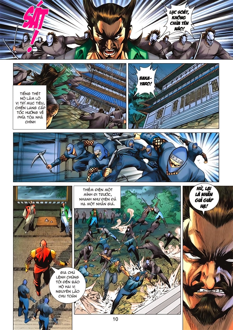 Truyện Tranh Tân Tác Long Hổ Môn trang 4