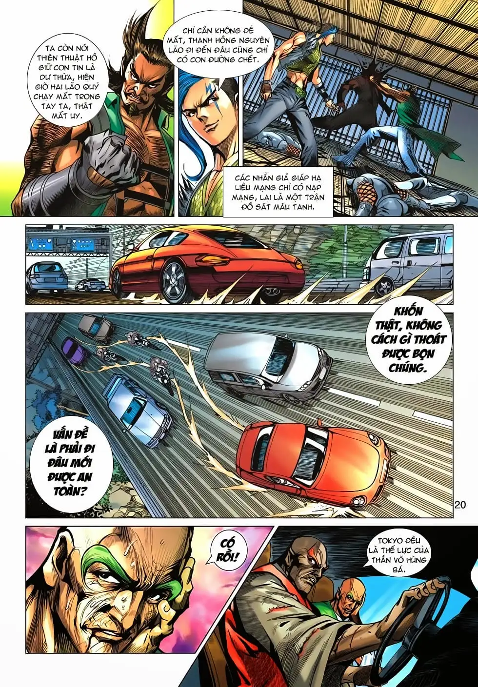 Truyện Tranh Tân Tác Long Hổ Môn trang 4