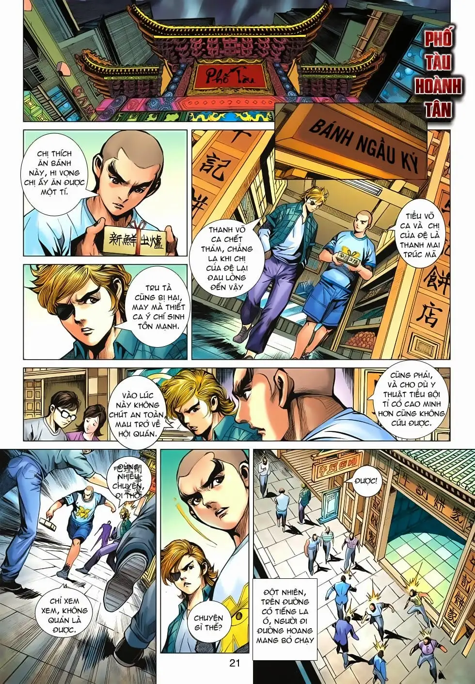 Truyện Tranh Tân Tác Long Hổ Môn trang 4