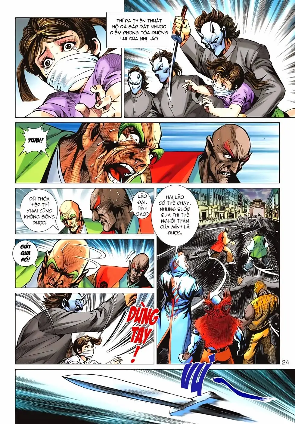 Truyện Tranh Tân Tác Long Hổ Môn trang 4