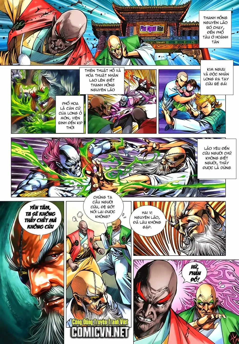 Truyện Tranh Tân Tác Long Hổ Môn trang 4