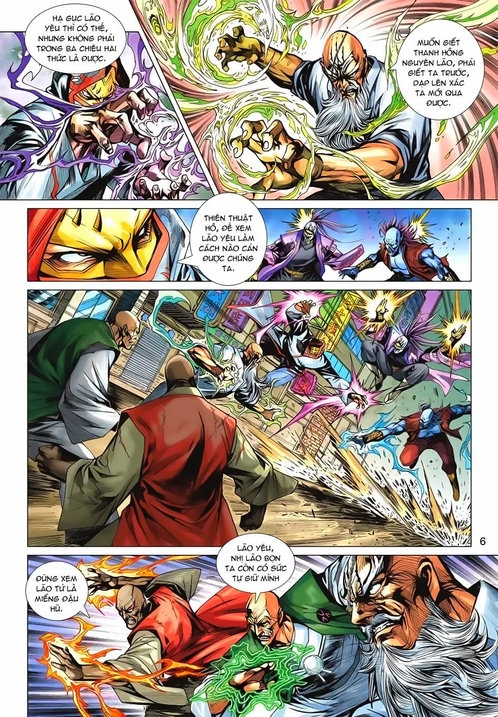 Truyện Tranh Tân Tác Long Hổ Môn trang 4
