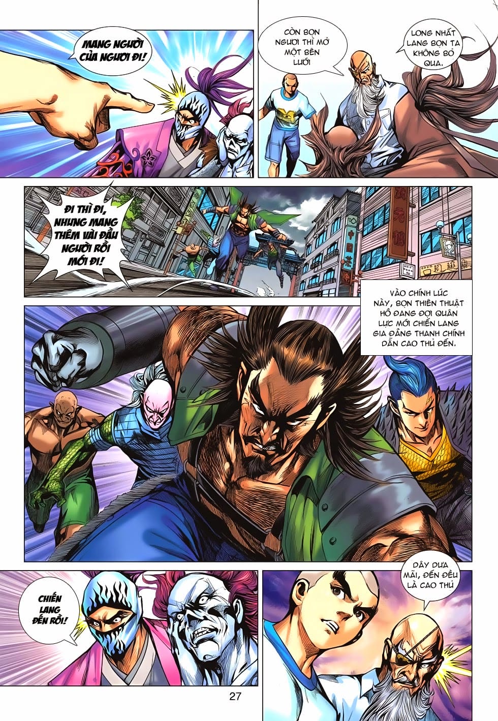 Truyện Tranh Tân Tác Long Hổ Môn trang 4