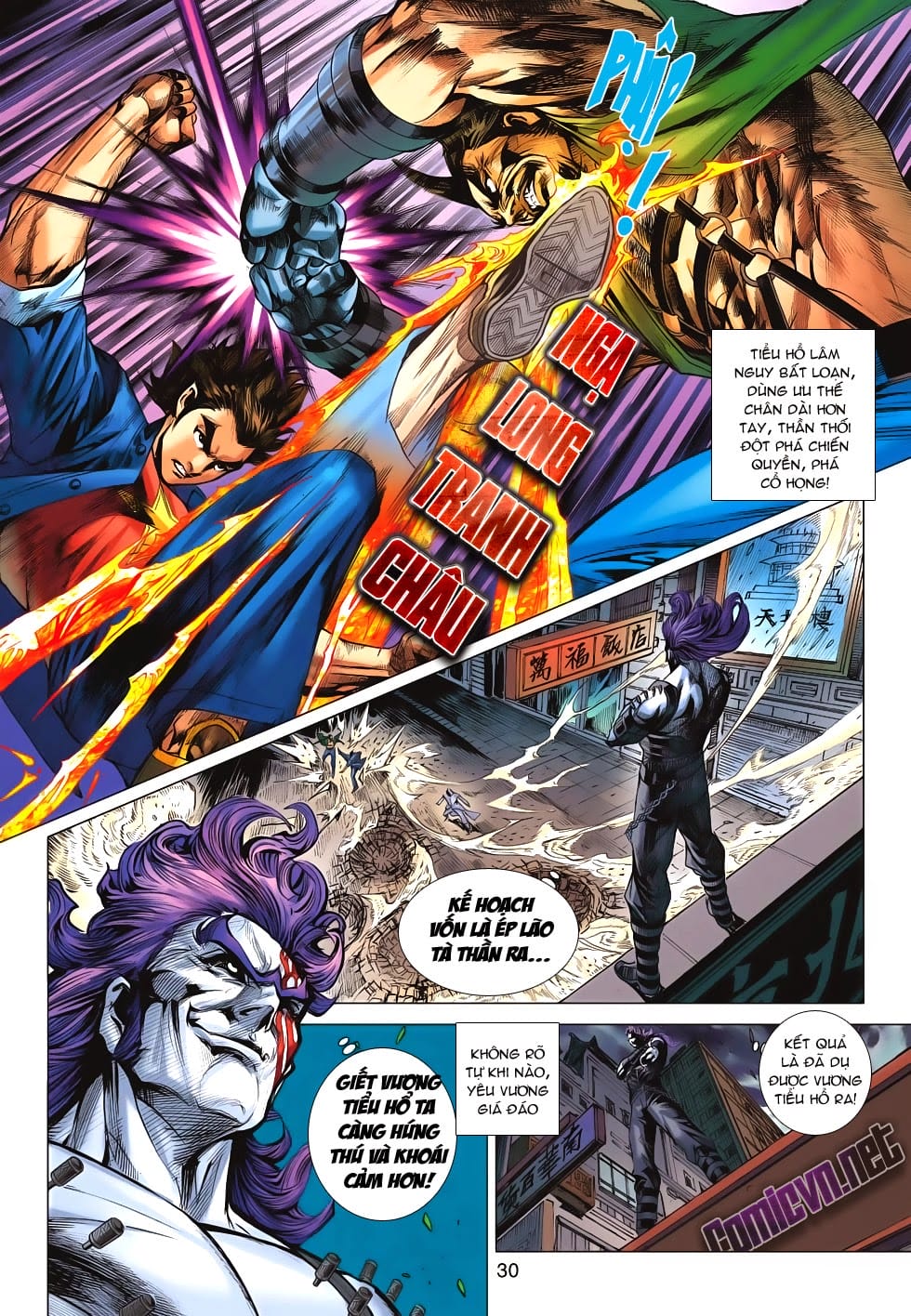 Truyện Tranh Tân Tác Long Hổ Môn trang 4