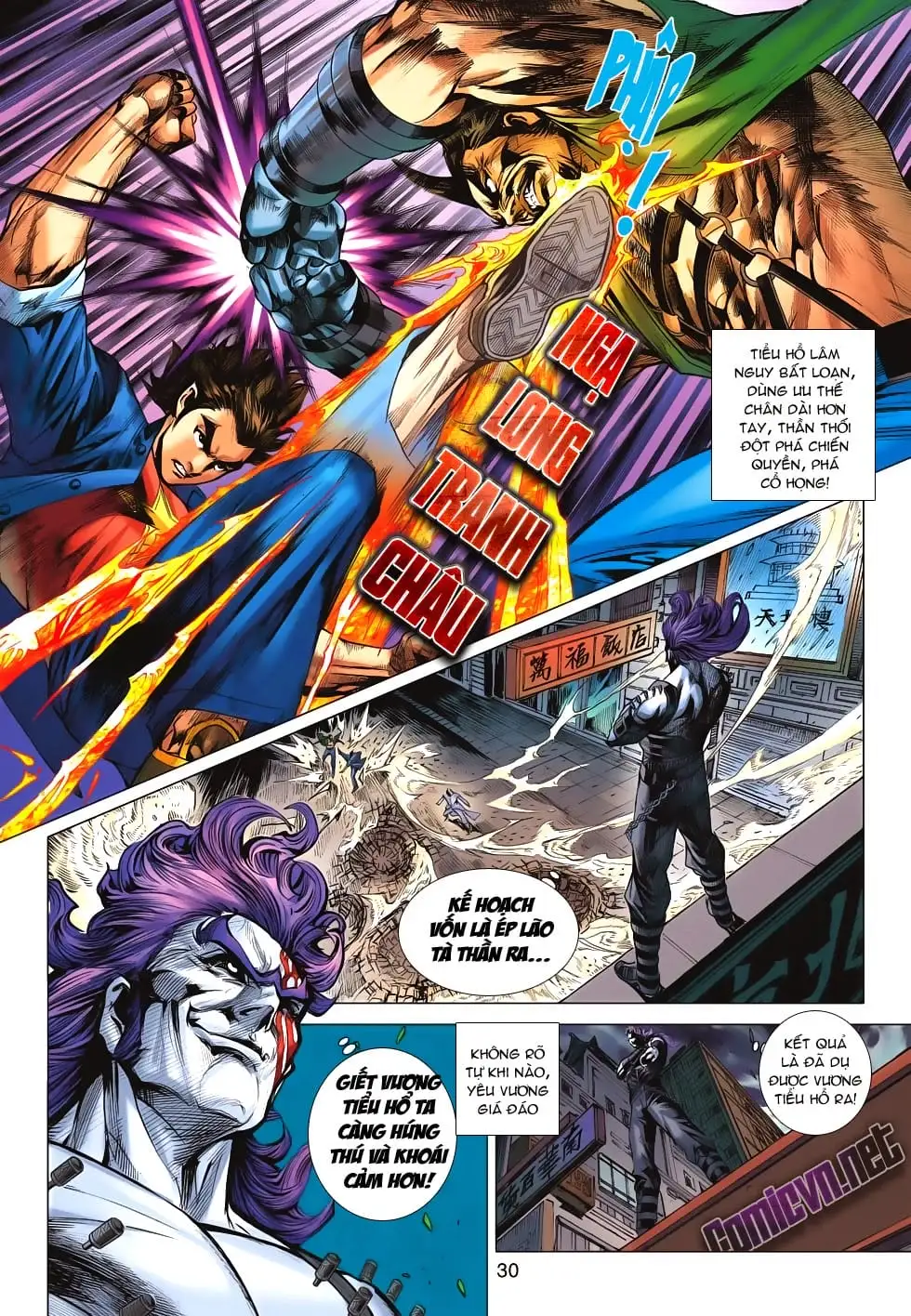 Truyện Tranh Tân Tác Long Hổ Môn trang 4