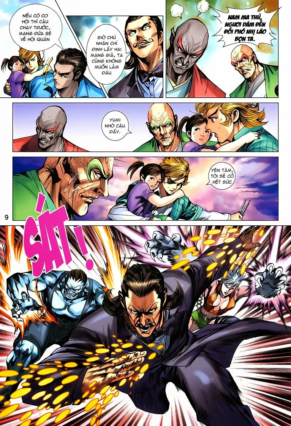 Truyện Tranh Tân Tác Long Hổ Môn trang 4