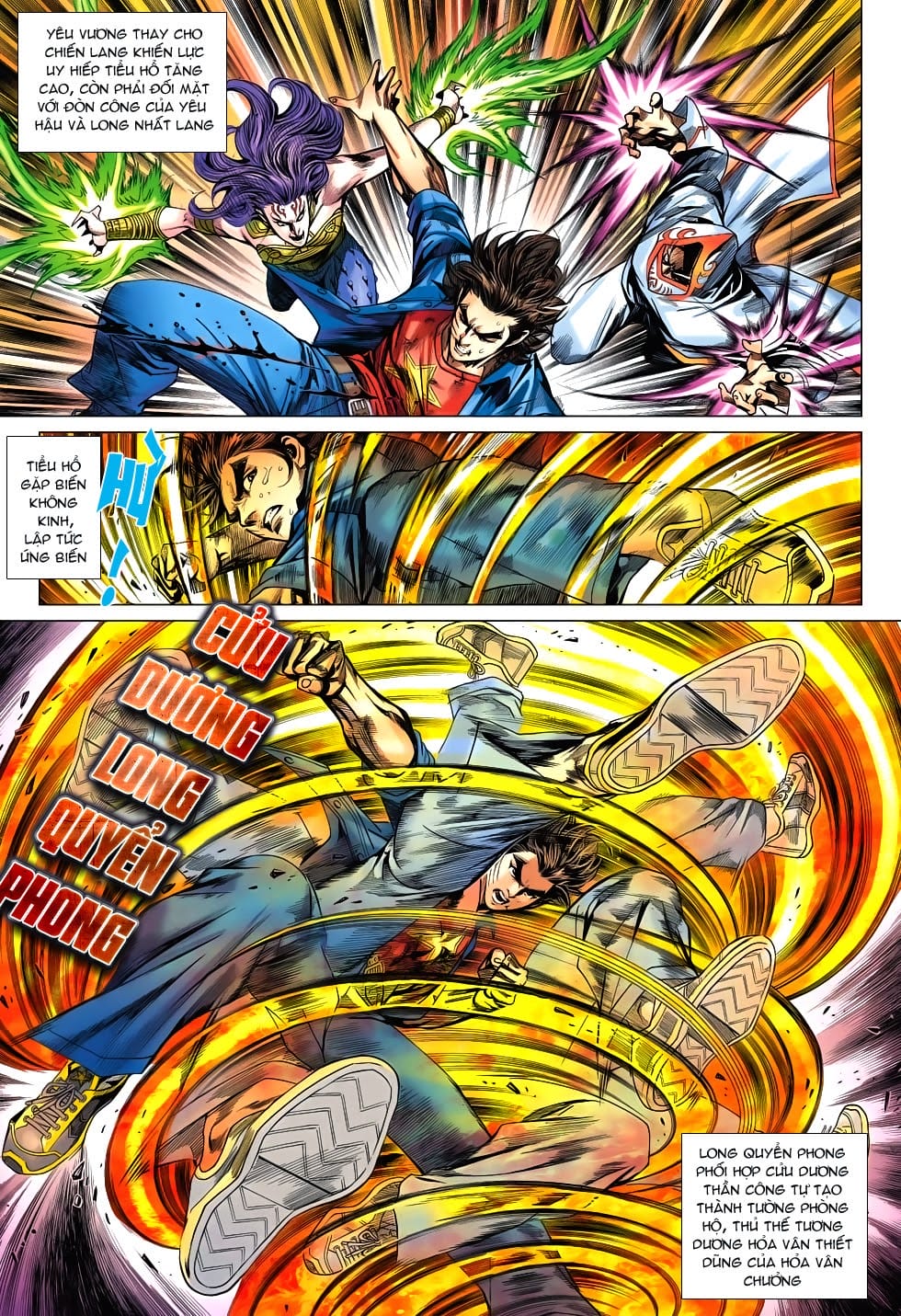 Truyện Tranh Tân Tác Long Hổ Môn trang 4