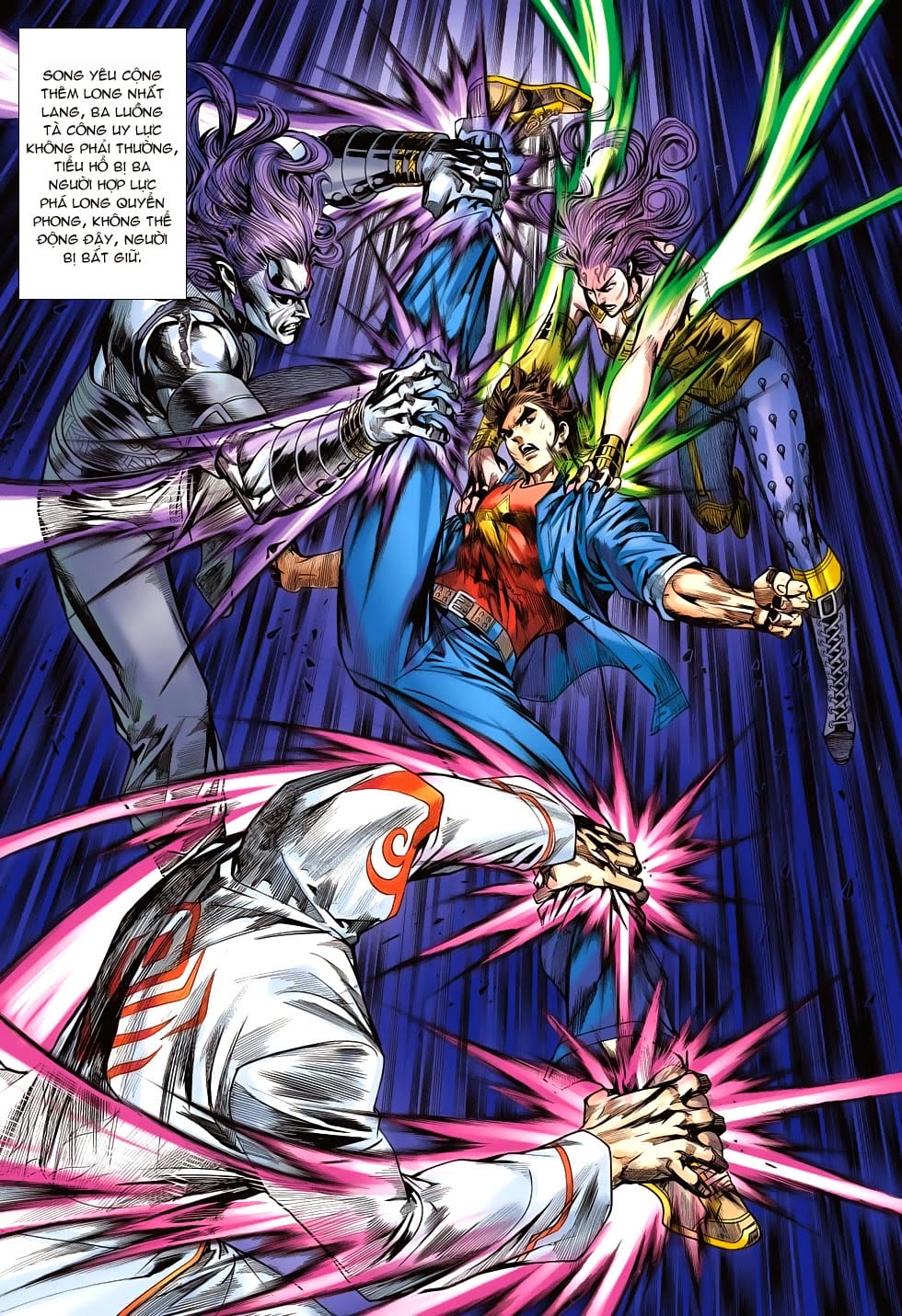Truyện Tranh Tân Tác Long Hổ Môn trang 4