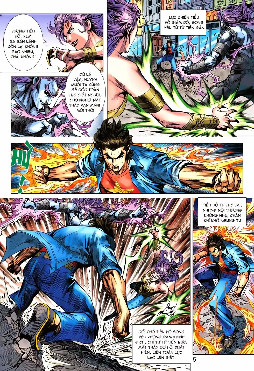 Truyện Tranh Tân Tác Long Hổ Môn trang 4