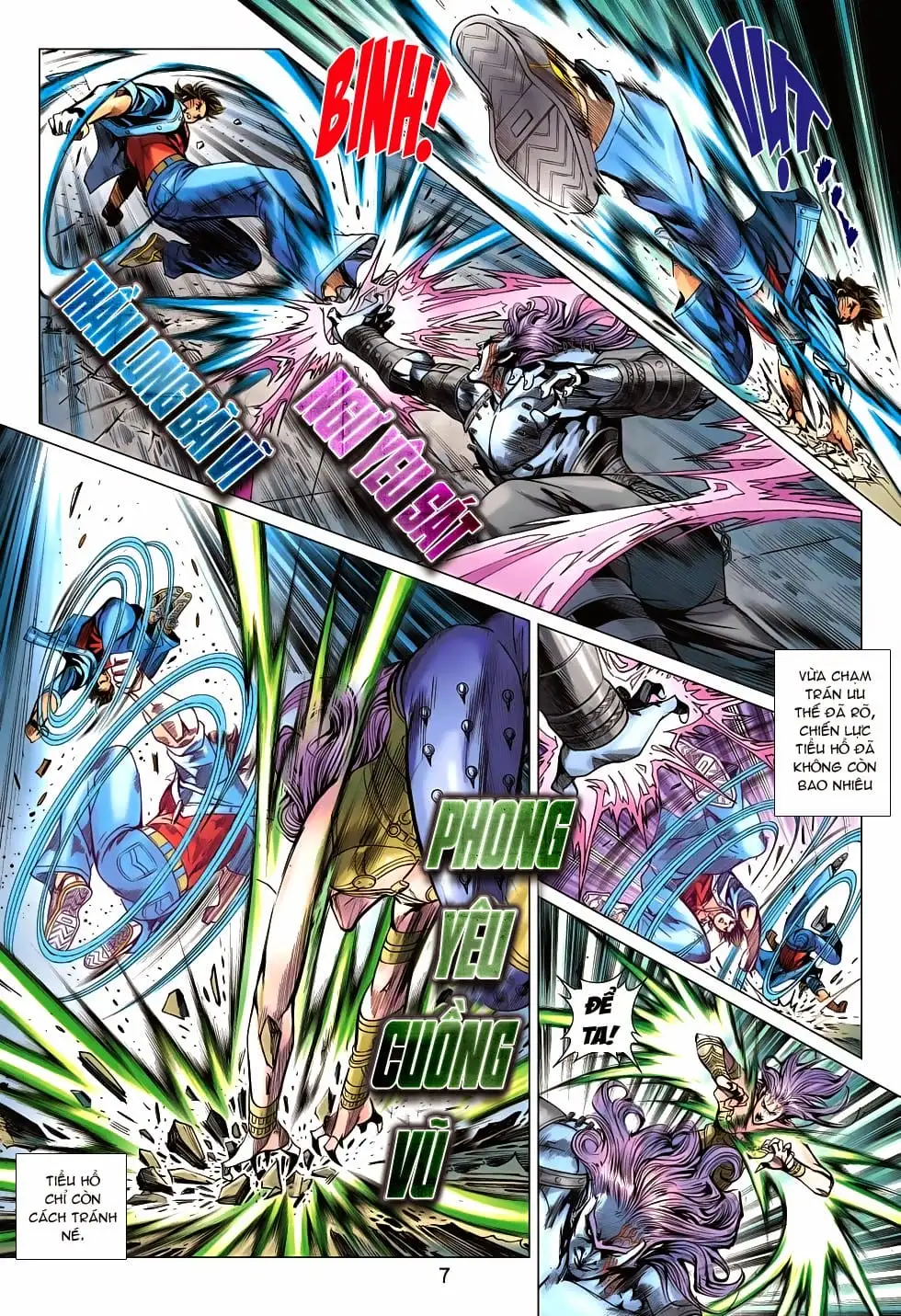 Truyện Tranh Tân Tác Long Hổ Môn trang 4
