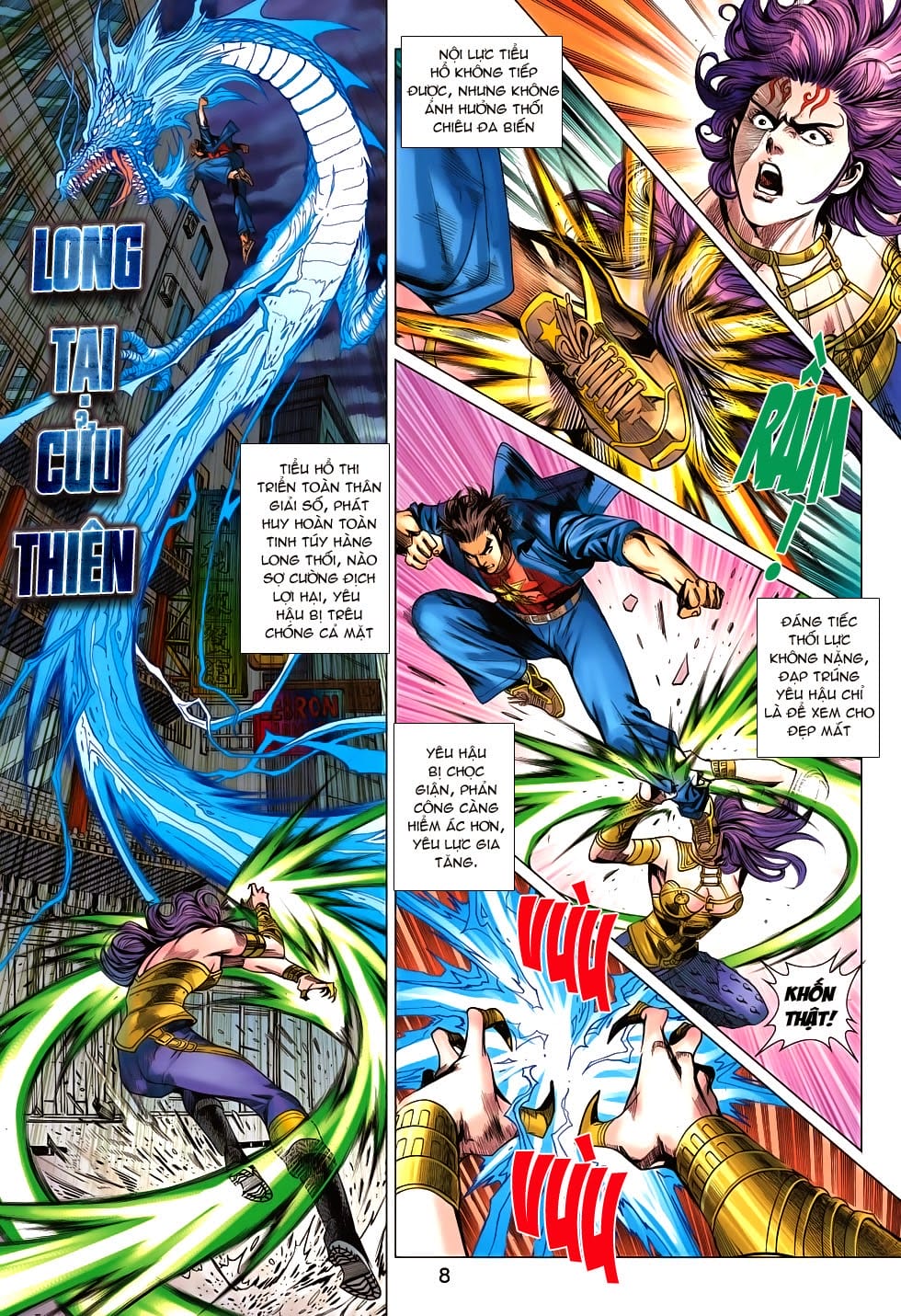 Truyện Tranh Tân Tác Long Hổ Môn trang 4