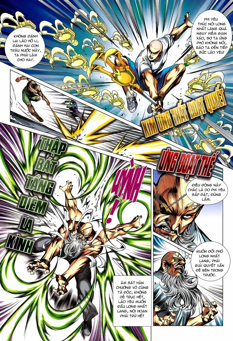 Truyện Tranh Tân Tác Long Hổ Môn trang 4