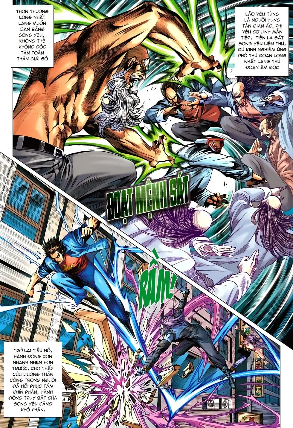 Truyện Tranh Tân Tác Long Hổ Môn trang 4