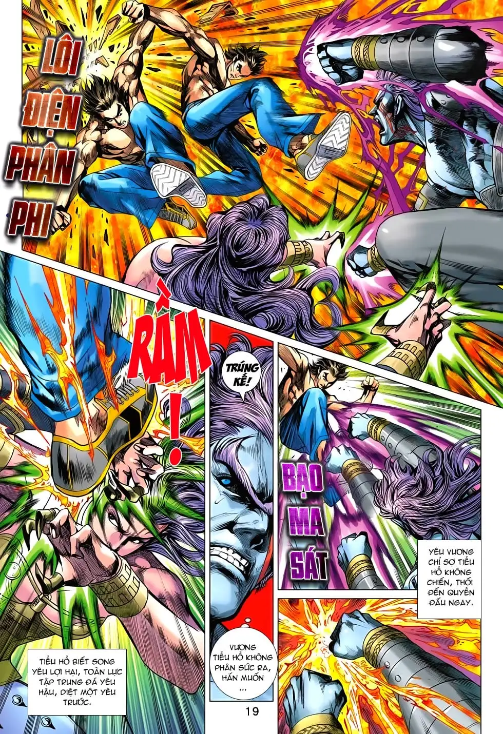 Truyện Tranh Tân Tác Long Hổ Môn trang 4