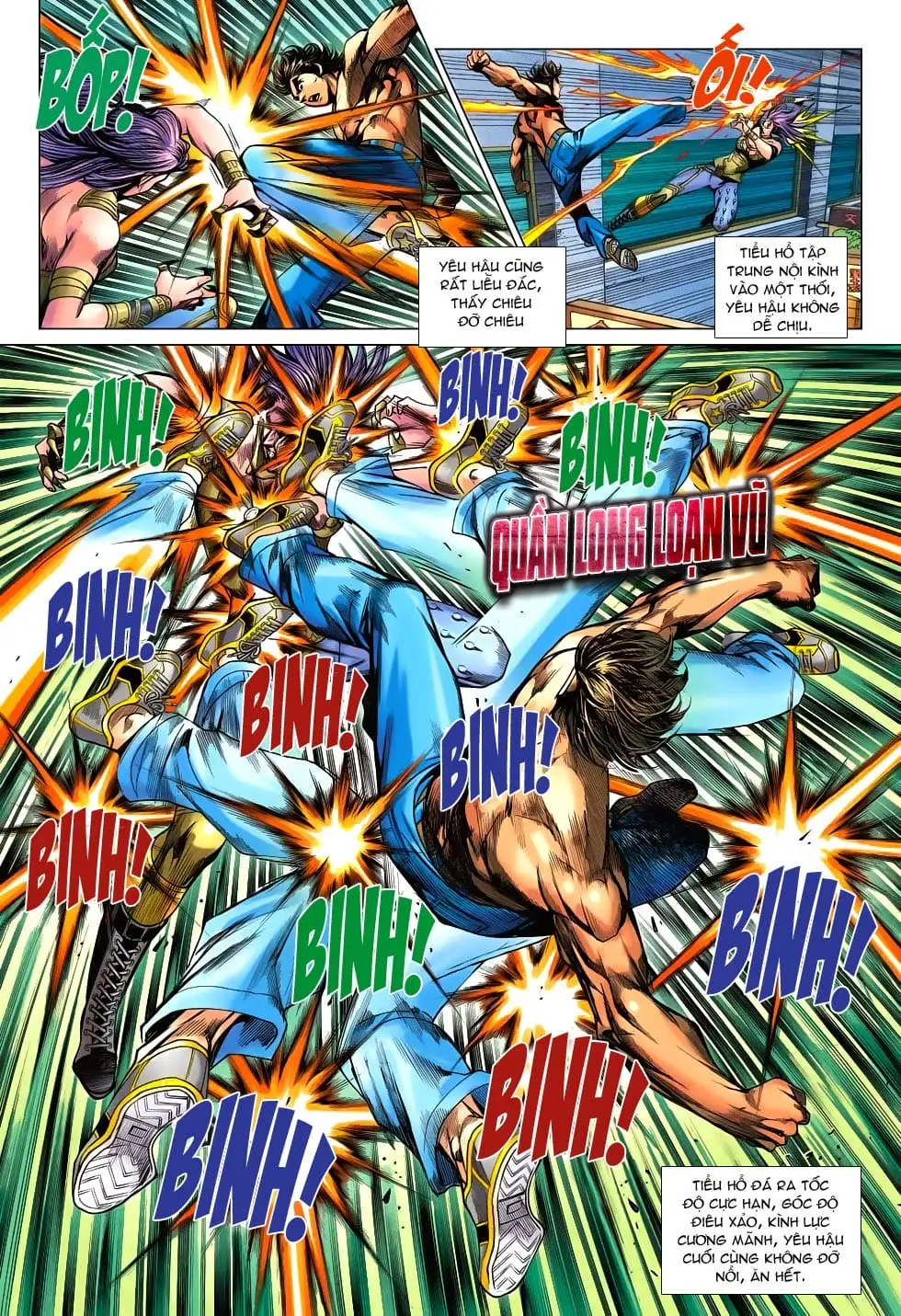 Truyện Tranh Tân Tác Long Hổ Môn trang 4