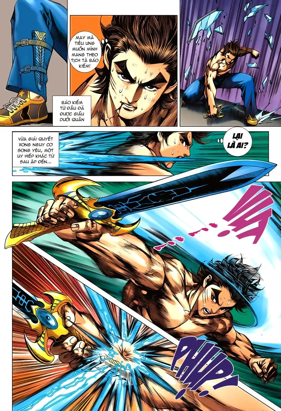 Truyện Tranh Tân Tác Long Hổ Môn trang 4