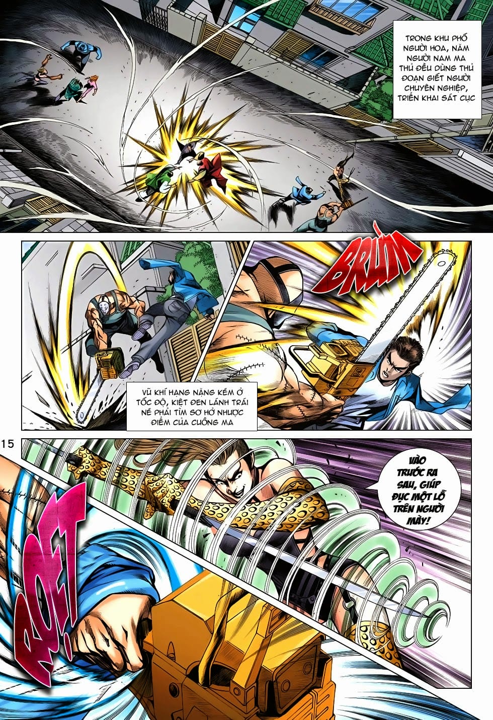 Truyện Tranh Tân Tác Long Hổ Môn trang 4