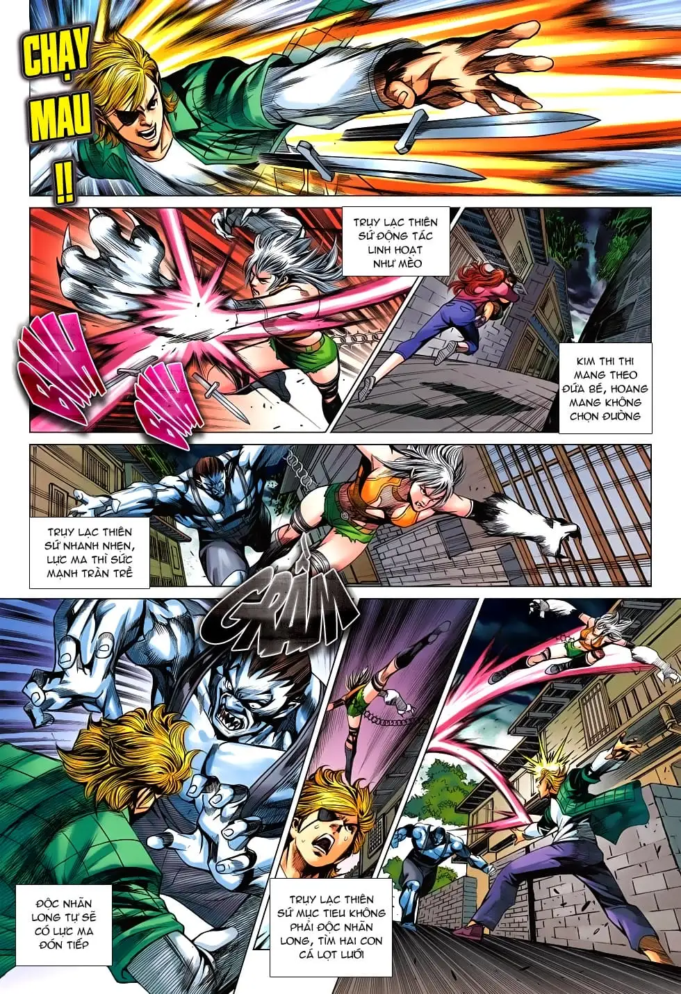 Truyện Tranh Tân Tác Long Hổ Môn trang 4