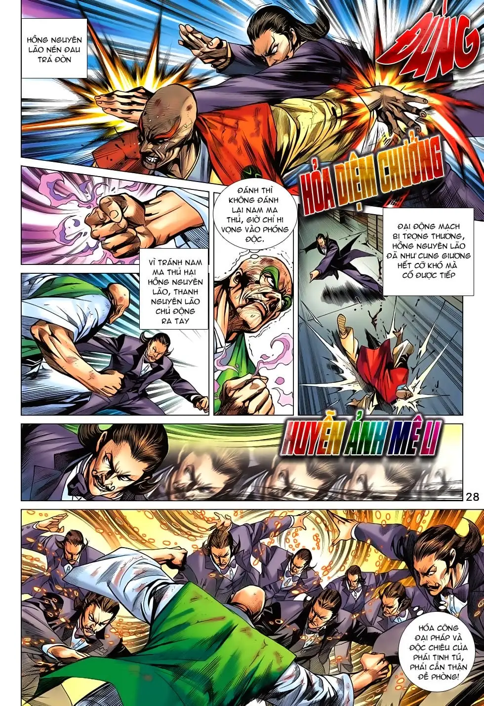 Truyện Tranh Tân Tác Long Hổ Môn trang 4
