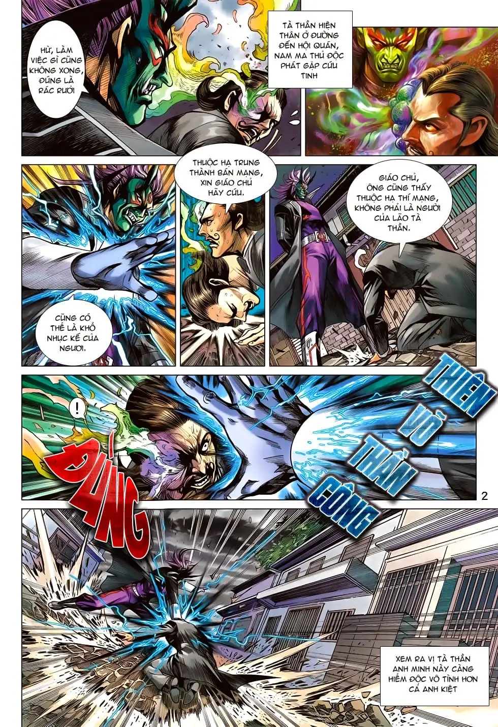 Truyện Tranh Tân Tác Long Hổ Môn trang 4