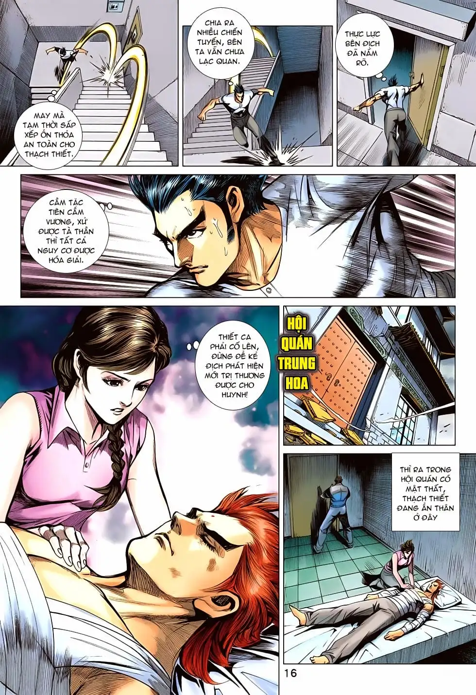 Truyện Tranh Tân Tác Long Hổ Môn trang 4