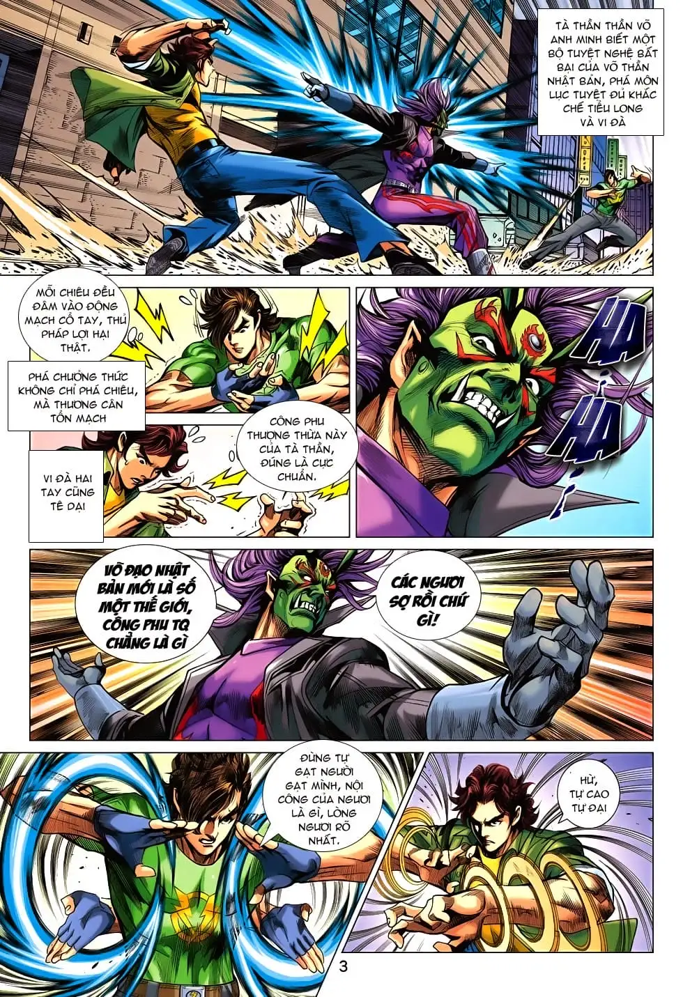 Truyện Tranh Tân Tác Long Hổ Môn trang 4