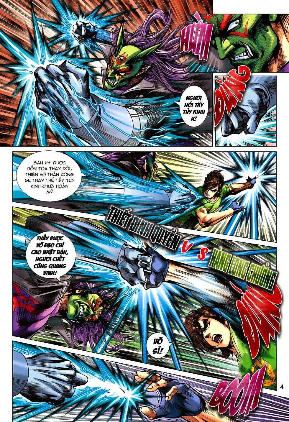 Truyện Tranh Tân Tác Long Hổ Môn trang 4