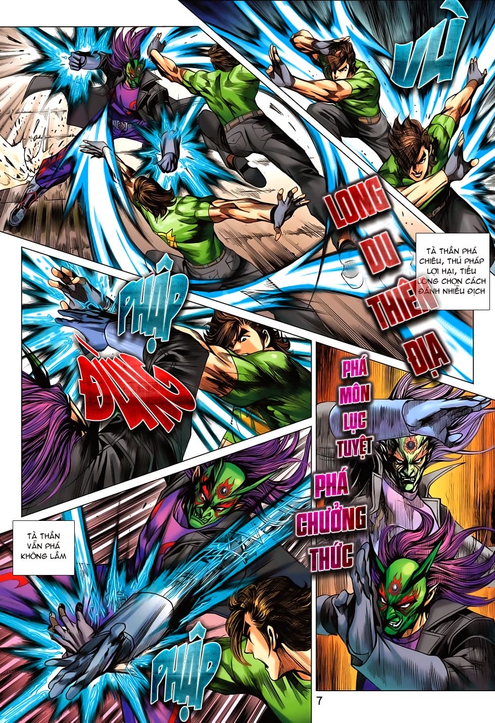 Truyện Tranh Tân Tác Long Hổ Môn trang 4
