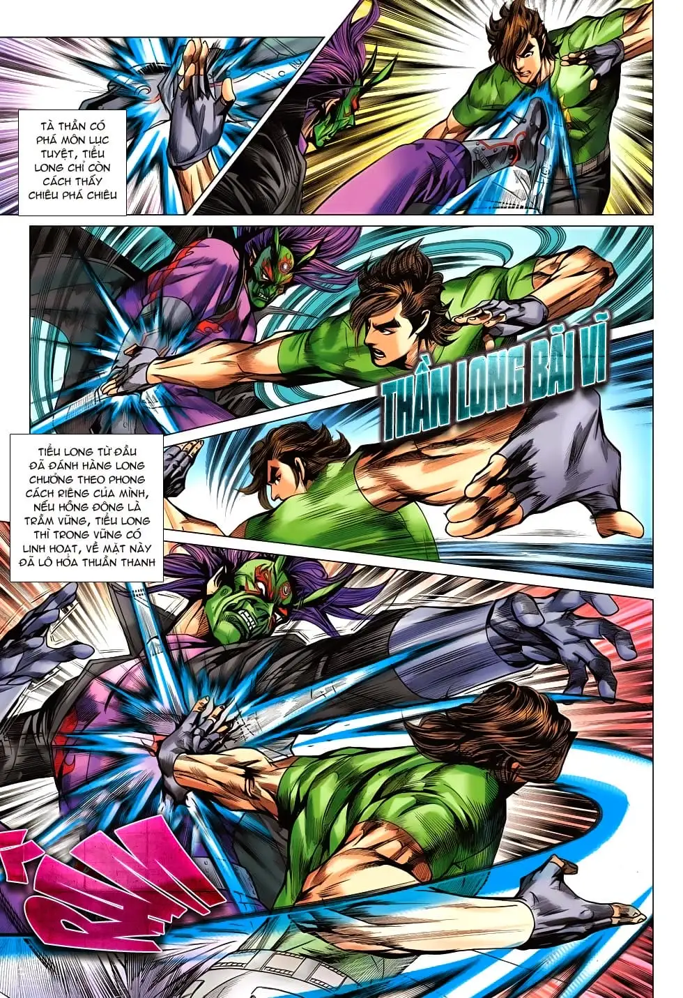Truyện Tranh Tân Tác Long Hổ Môn trang 4
