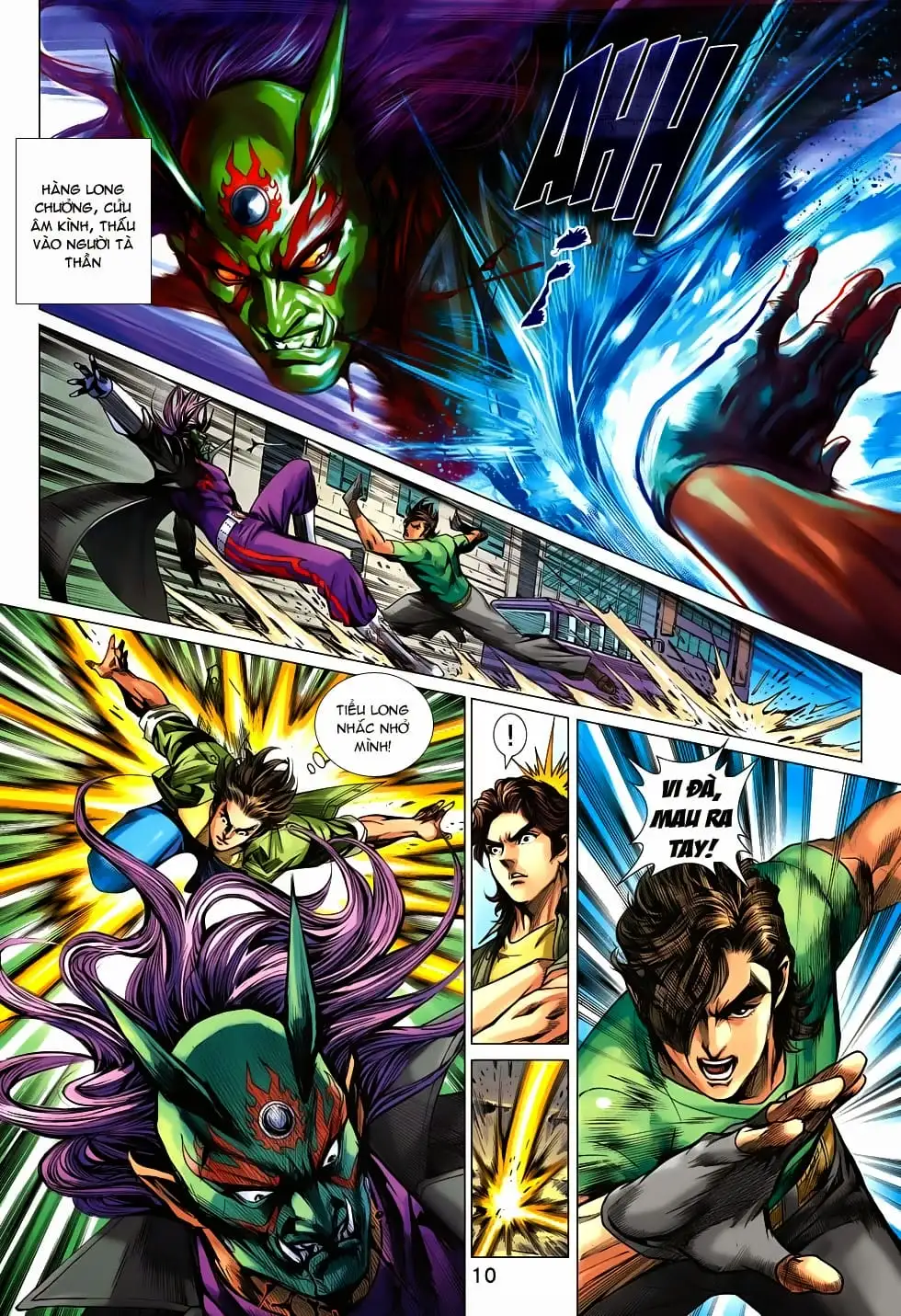 Truyện Tranh Tân Tác Long Hổ Môn trang 4