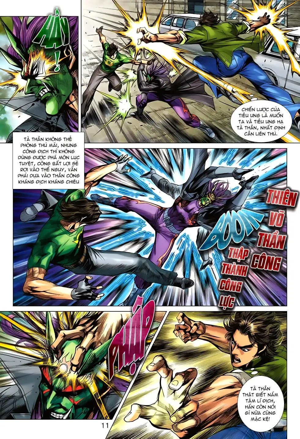 Truyện Tranh Tân Tác Long Hổ Môn trang 4