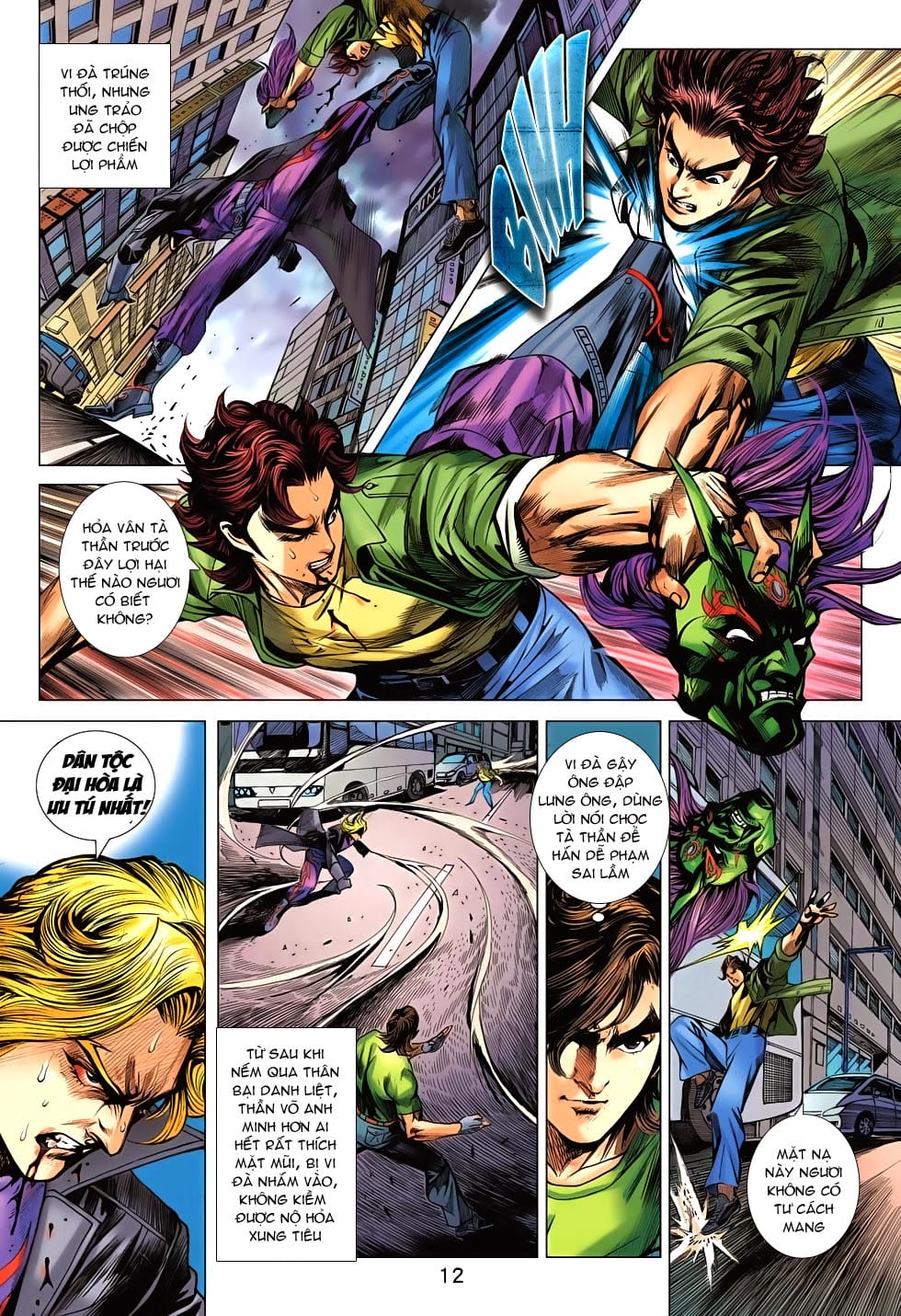 Truyện Tranh Tân Tác Long Hổ Môn trang 4