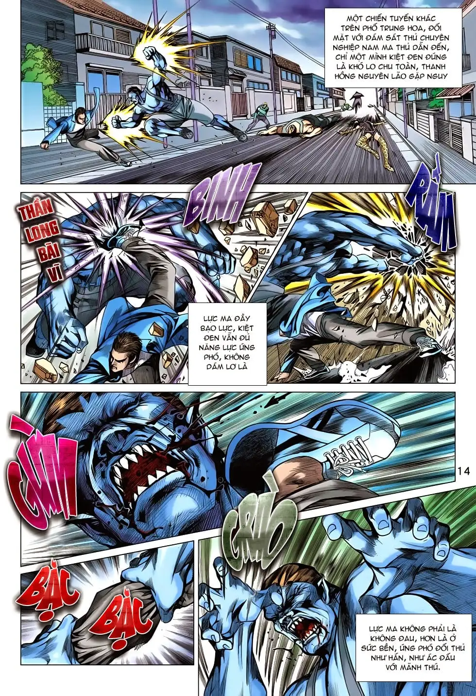Truyện Tranh Tân Tác Long Hổ Môn trang 4
