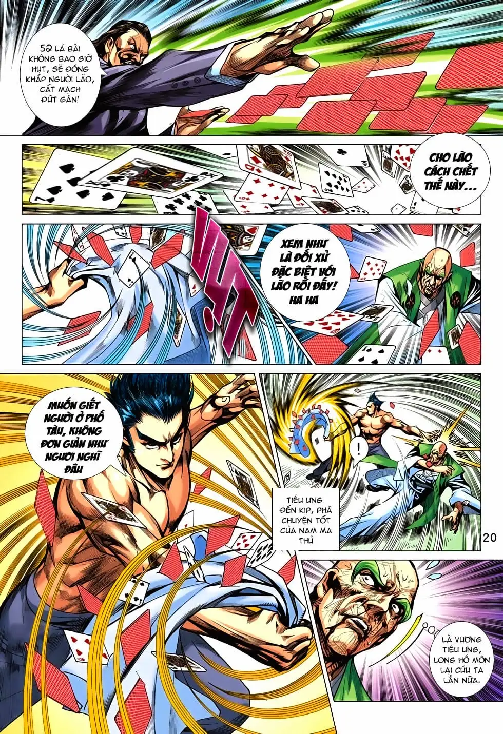 Truyện Tranh Tân Tác Long Hổ Môn trang 4