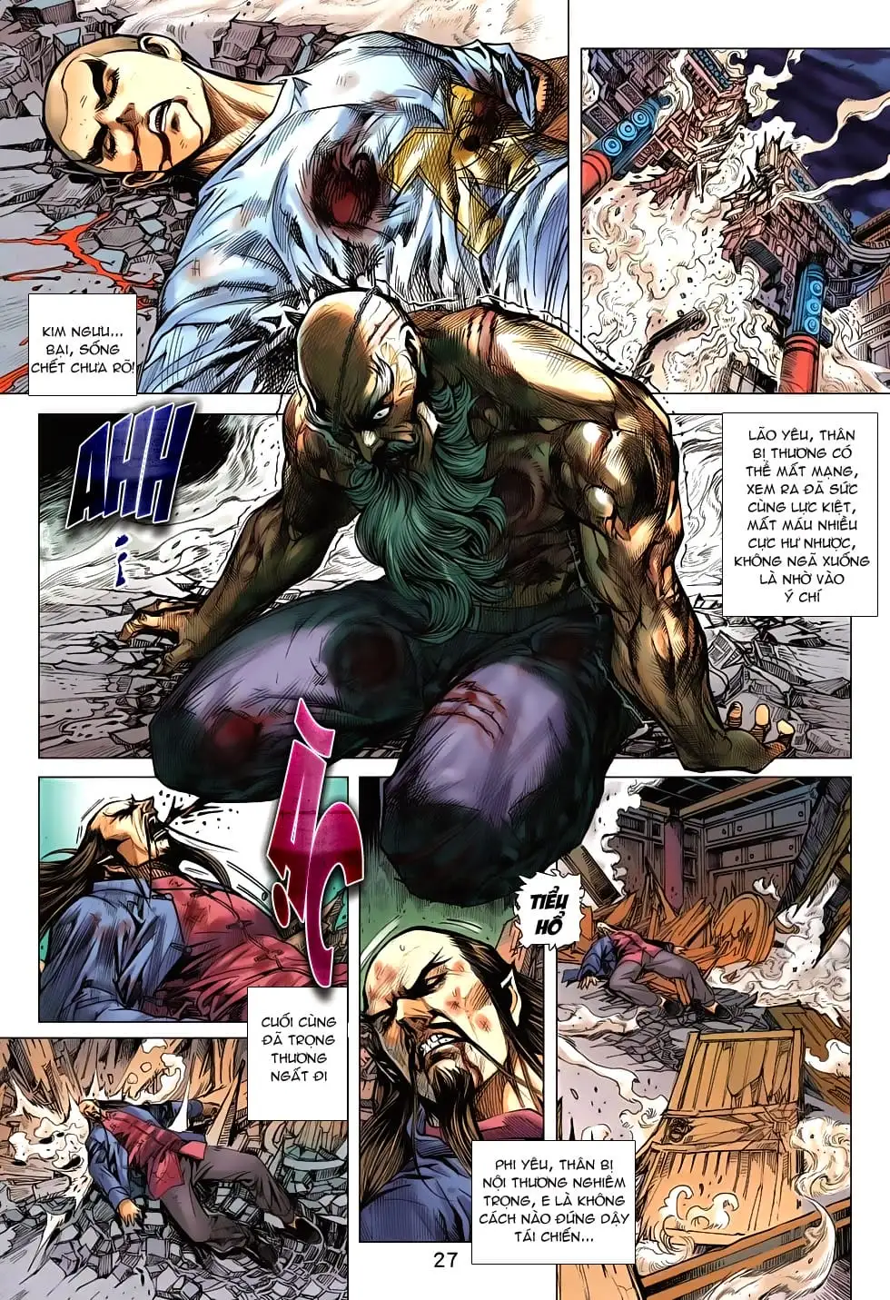 Truyện Tranh Tân Tác Long Hổ Môn trang 4