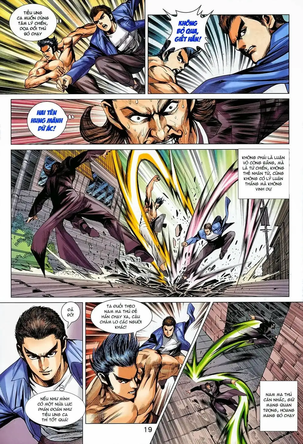 Truyện Tranh Tân Tác Long Hổ Môn trang 4