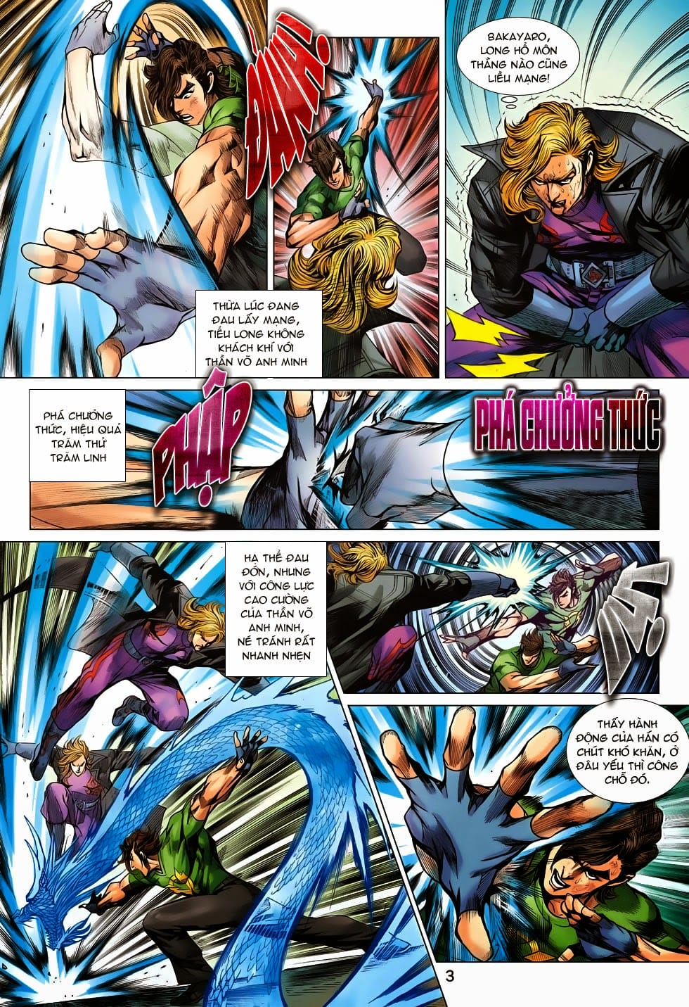 Truyện Tranh Tân Tác Long Hổ Môn trang 4