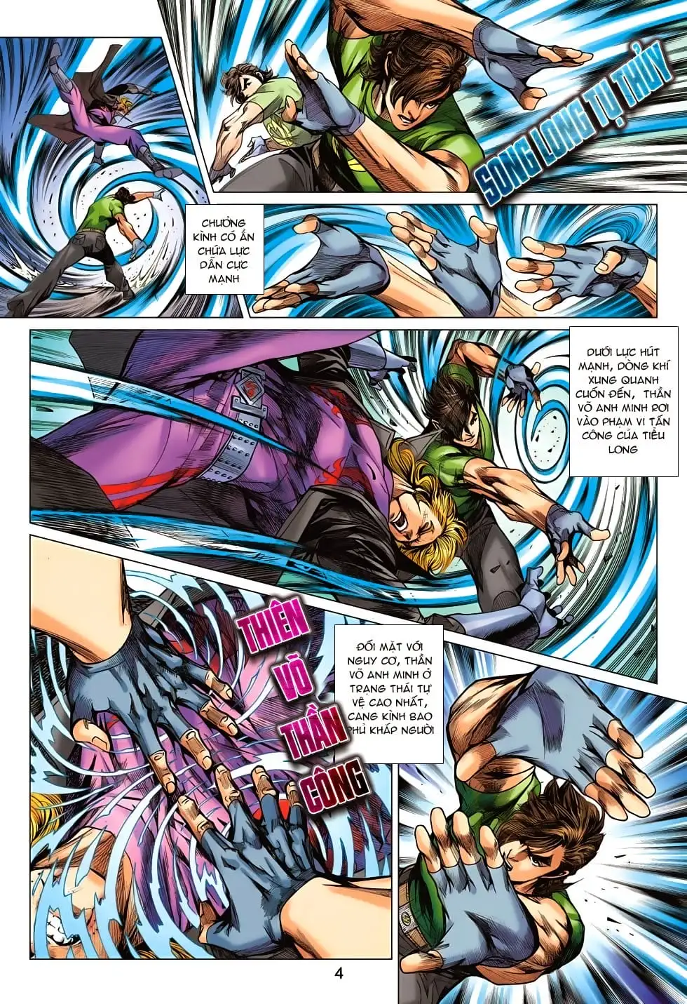 Truyện Tranh Tân Tác Long Hổ Môn trang 4