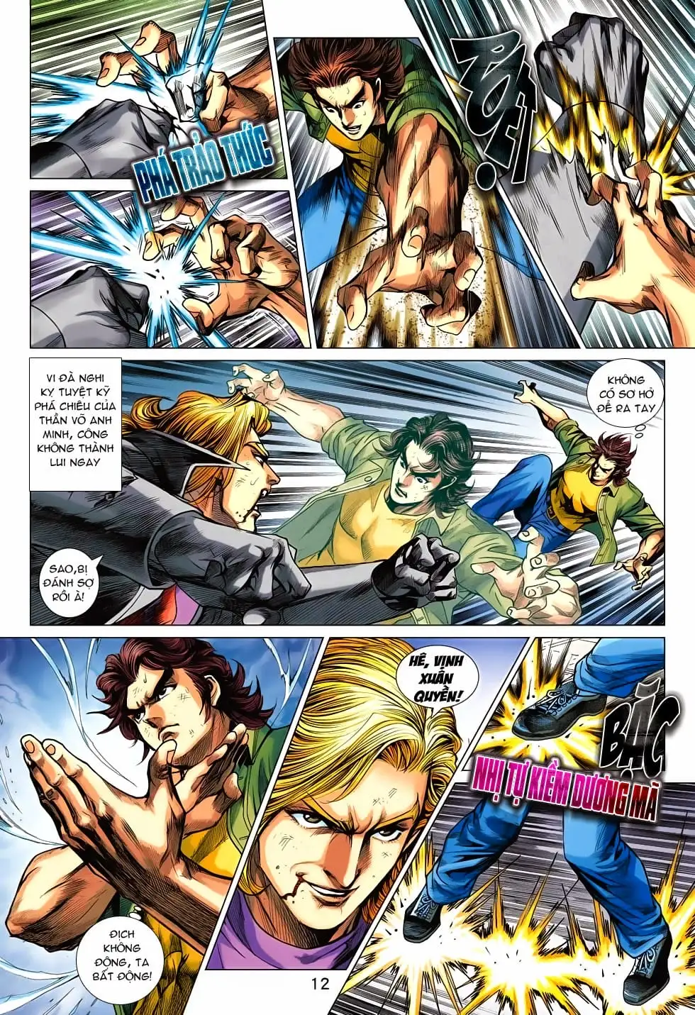 Truyện Tranh Tân Tác Long Hổ Môn trang 4