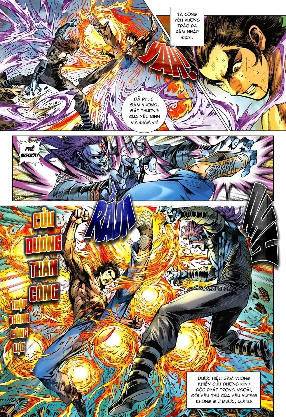 Truyện Tranh Tân Tác Long Hổ Môn trang 4