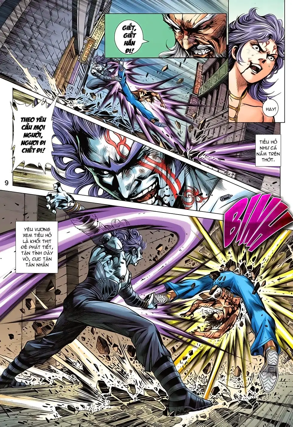 Truyện Tranh Tân Tác Long Hổ Môn trang 4