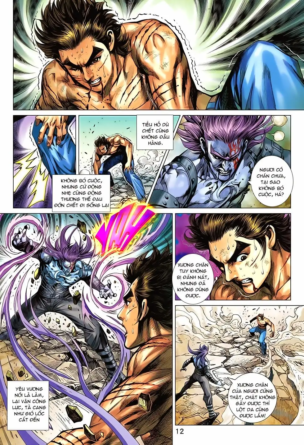 Truyện Tranh Tân Tác Long Hổ Môn trang 4