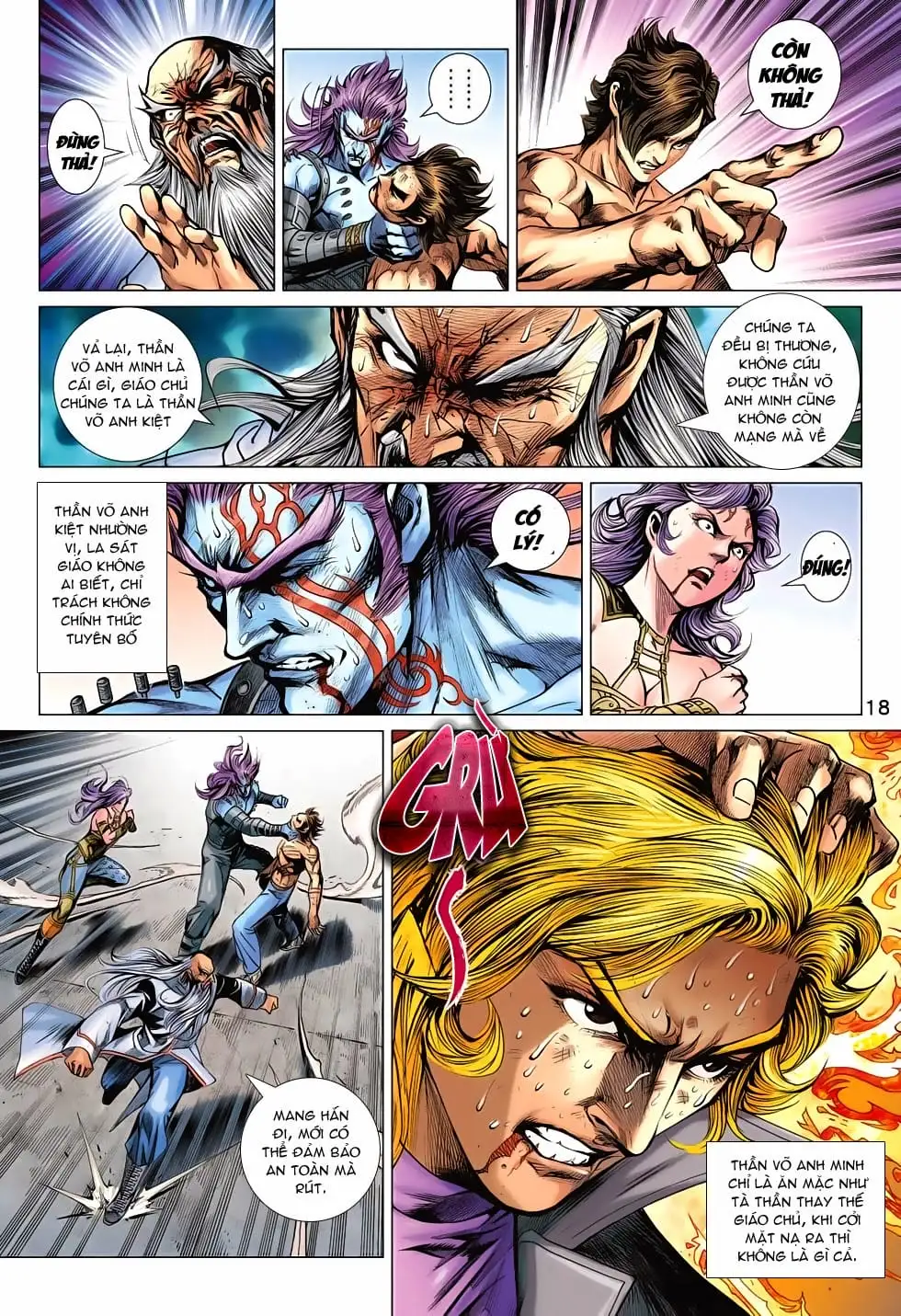 Truyện Tranh Tân Tác Long Hổ Môn trang 4